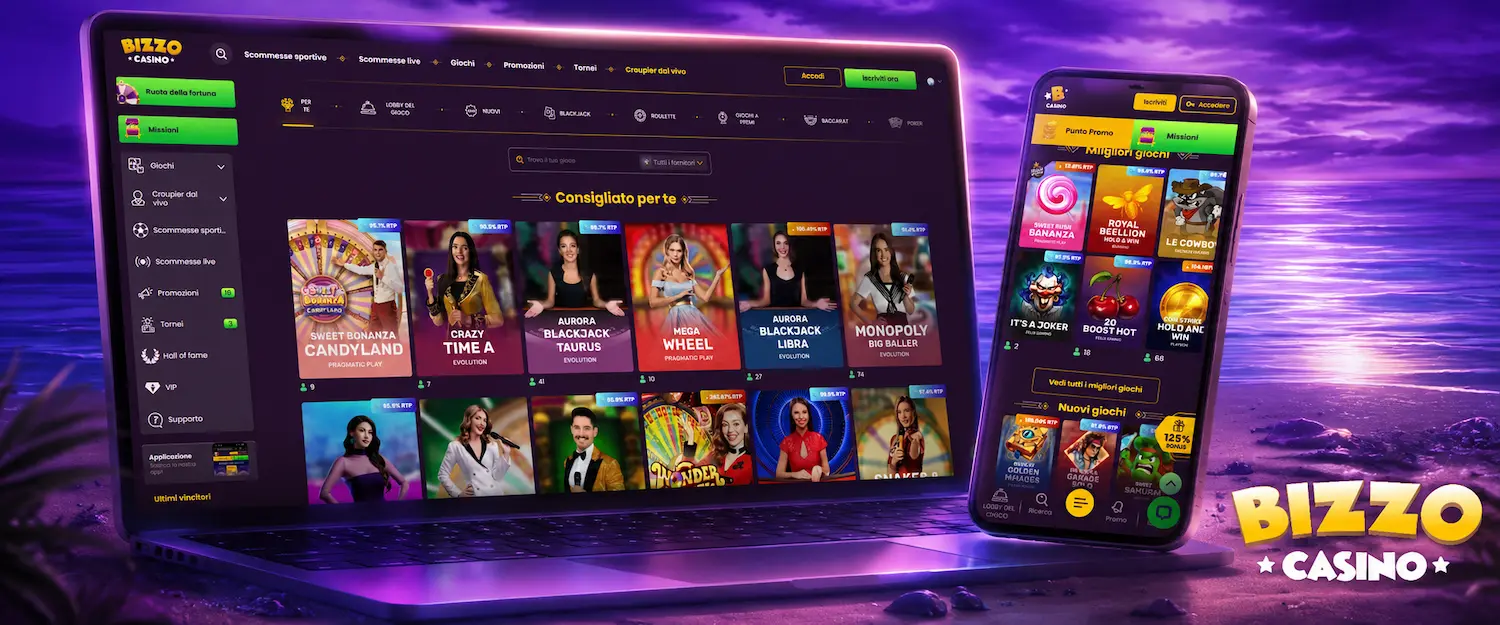 Promozioni settimanali di Bizzo Casino