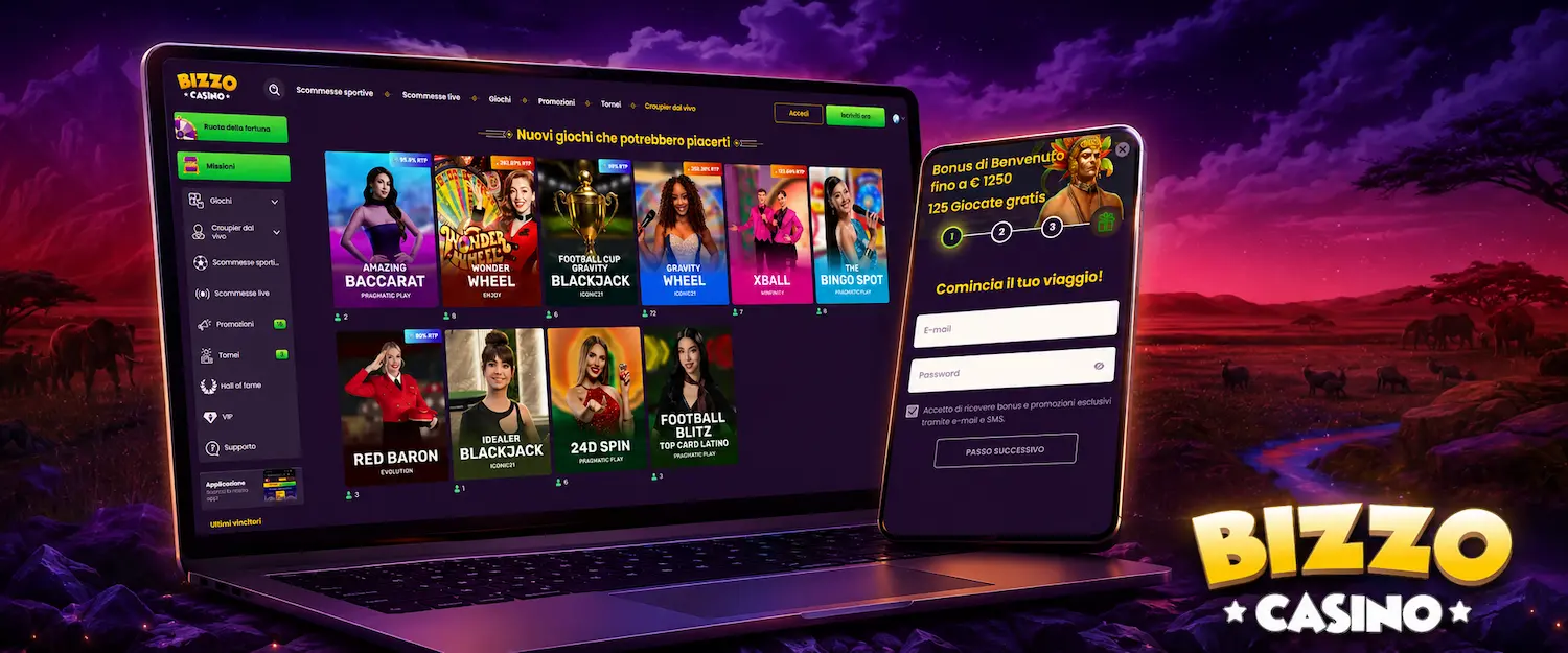 Come iniziare con le slot Bizzo Casino